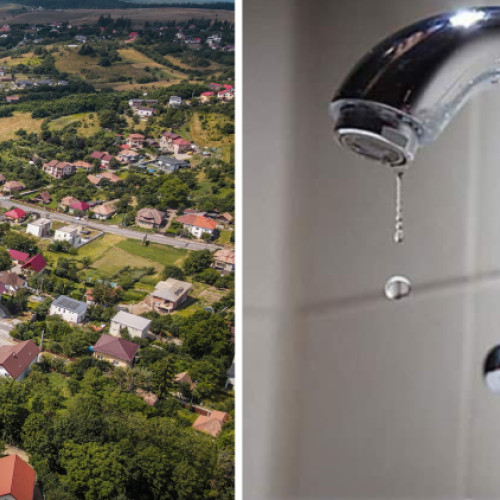 fără apă la robinet în Feleacu, în plină vară caniculară