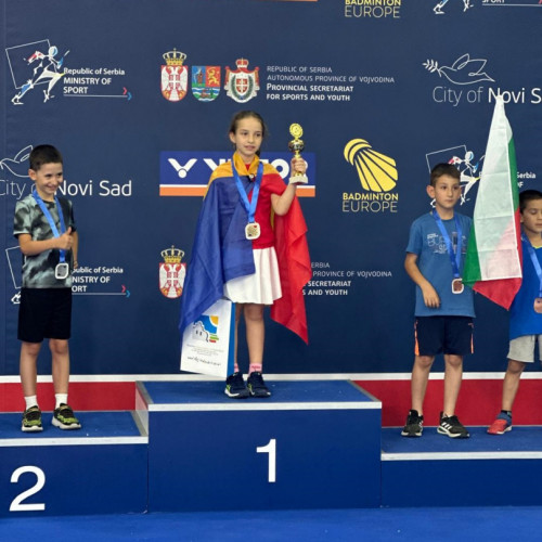 Turneu internațional de badminton la Novi Sad și performanțe remarcabile ale sportivilor galateni