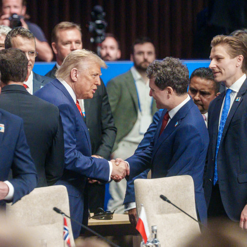 Nicusor Dan s-a întâlnit cu liderii aliați în timpul summitului NATO