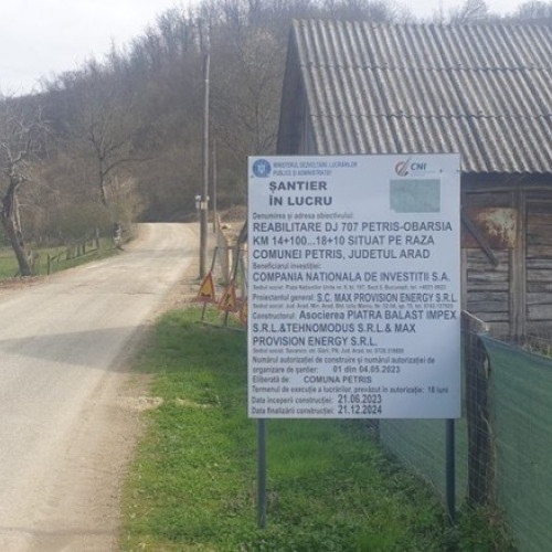 drumul Petris-Obarsia, majorat patrimoniul judetului Arad