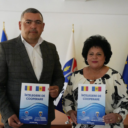 comunele Cumpana și Bubuieci s-au înfrățit într-o ceremonie oficială