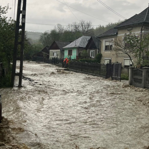 Apel urgent pentru regularizarea cursurilor de apă în Bistrița-Năsăud