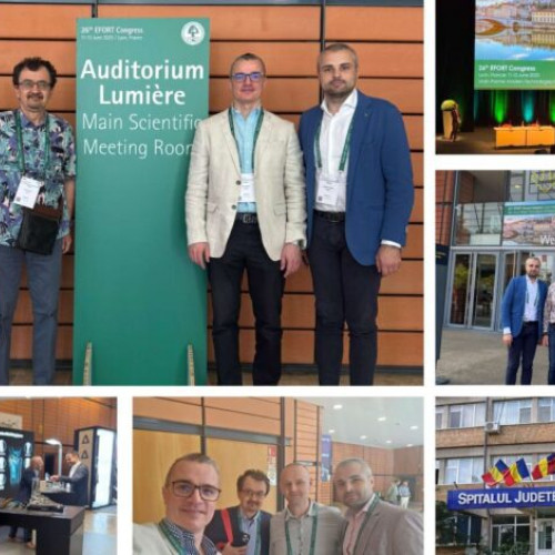 echipa medicală din buzău, reprezentată la congresul european de ortopedie și traumatologie
