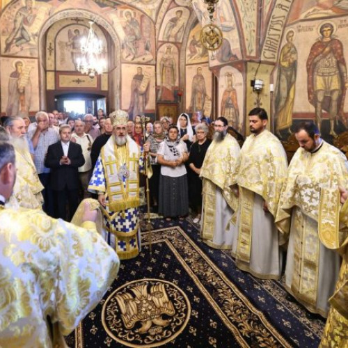 sarbatoare la manastirea rogozu de praznuirea sfantului ioan botezatorul