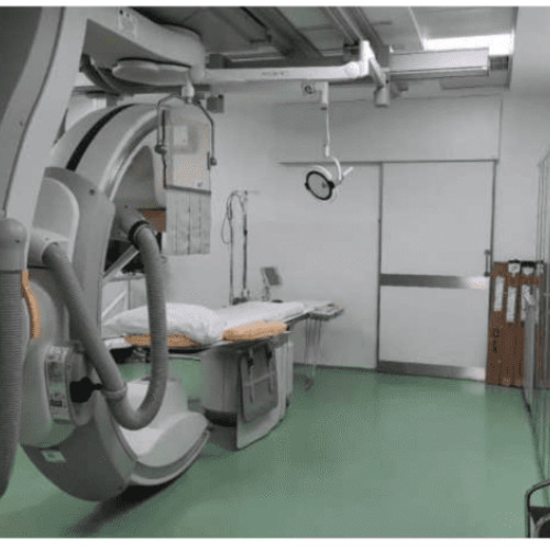 spitalul județean de urgență Buzău, cu un echipament angiograf performant, subutilizat din cauza lipsei de specialiști
