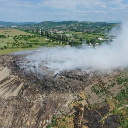 incendiul de la groapa de gunoi din aninoasa - reactie oficială a președintelui CJ Dâmbovița