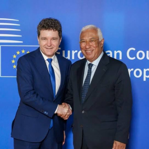 Nicușor Dan participă la primul său summit al Consiliului European la Bruxelles