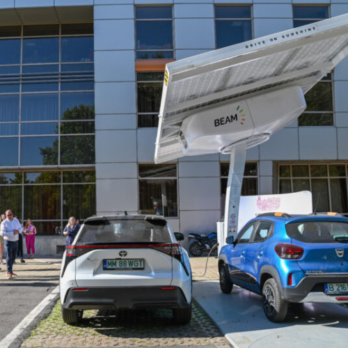 Primăria Sectorului 2 a inaugurat prima stație de încărcare solară pentru mașini electrice în București