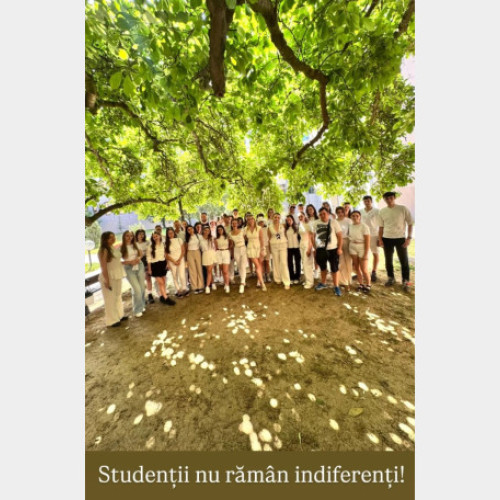 Manifestare pașnică a studenților la Oradea împotriva reducerii burselor