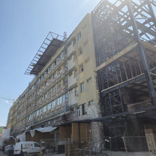 restricție temporară a accesului în spital din cauza pregătirilor pentru lucrări