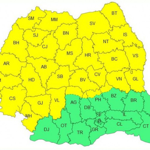 Restricții de caniculă și instabilitate atmosferică în mai multe zone ale țării