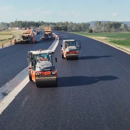 progres semnificativ în construcția autostrăzii Moldova: Lotul 2 Focșani-Bacău atinge 52% avans fizic