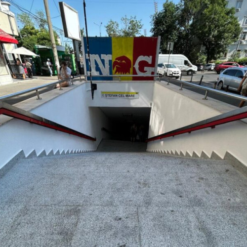 Stația de metrou Ștefan cel Mare, inaugurat complet după reparații