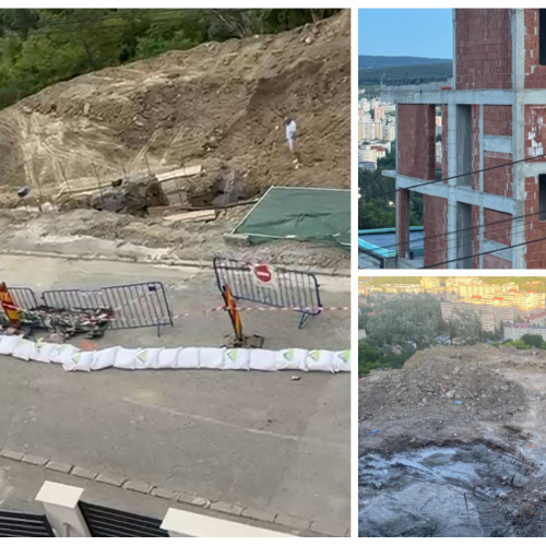 stromie masivă pe strada uliului din cluj, în ciuda riscurilor de alunecare