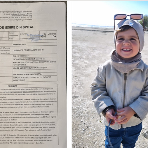 mama lui Raul face un apel disperat pentru tratament în străinătate