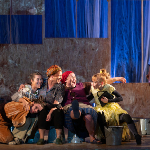 actorii teatrului „fani tardini” din galati, pe scena la festivalul international de teatru de la sibiu