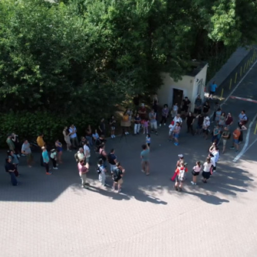 protest în cluj împotriva proiectului de autostradă prin pădurea fadet