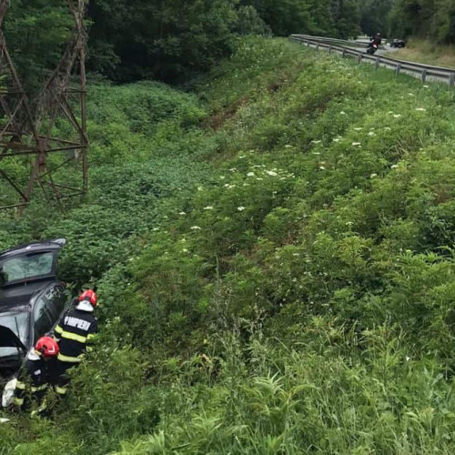accident pe DN74 în apropiere de Alba Iulia