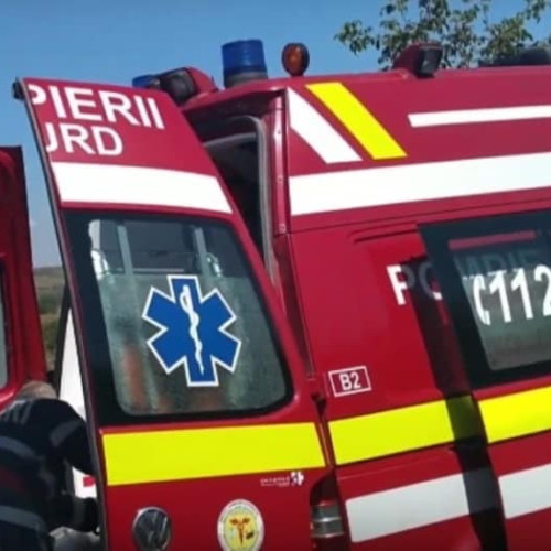 accident pe DJ 107C între coltești și rimetea