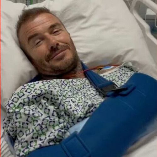 David Beckham a suferit o intervenție chirurgicală la încheietura mâinii drepte