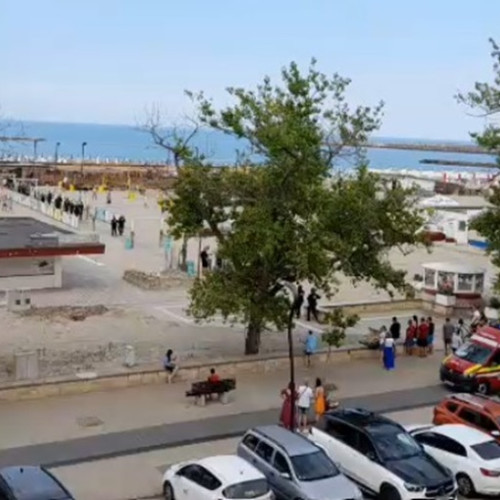 Incident pe plaja din Mamaia: foc de avertisment tras de paza