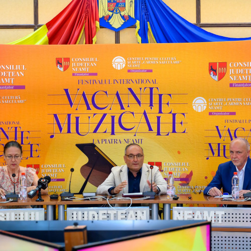 Vacanțe muzicale 2025: ediție jubiliară cu artiști de excepție la Piatra-Neamț