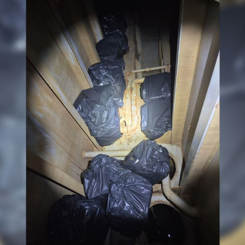 descoperire de țigări de contrabandă în portul constanța