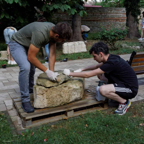 a cincea ediție a workshop-ului de restaurare a bunurilor din piatră la Sebeș