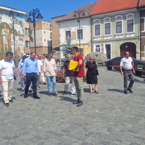 Start de lucrări pentru modernizarea zonei centrale din Orăștie