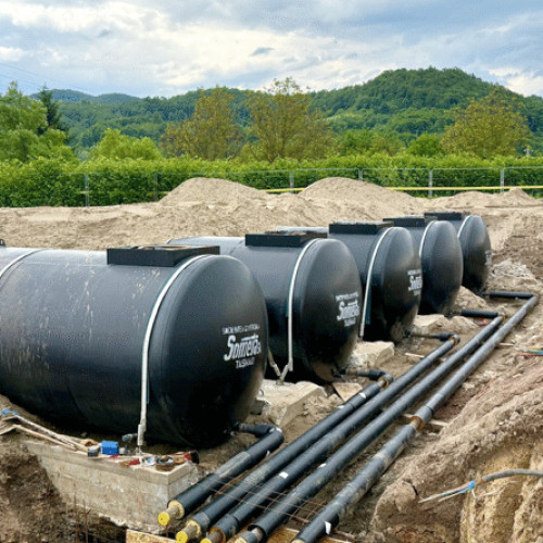 Lucrări la noua centrală termică din Brad, în curs de finalizare