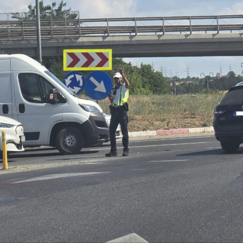 Poliția rutieră din Constanța monitorizează traficul de pe DN39 pentru evitarea accidentelor