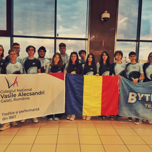 echipa de robotica byteforce din galati, pregatire pentru olimpiada europeana la robotica