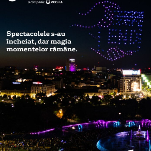 spectacolul "simfonia apii" din piata unirii intră în pauză pentru lucrări de reabilitare