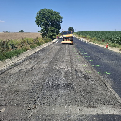 Trafic deviat pe DN2A din cauza lucrărilor la podul de la km 156+555