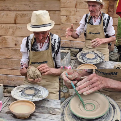 olar din Gorj, la 83 de ani, păstrează vie tradiția meșteșugului