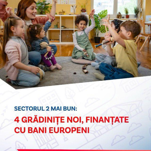 Primarul Sectorului 2 a semnat contracte pentru patru noi gradinite, în valoare de aproape 65 de milioane de lei