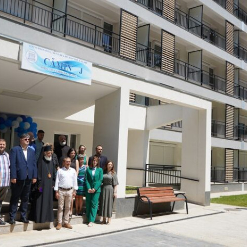 Caminul studențesc J, noua investiție a Universității din Galați, oferă condiții moderne pentru studenți