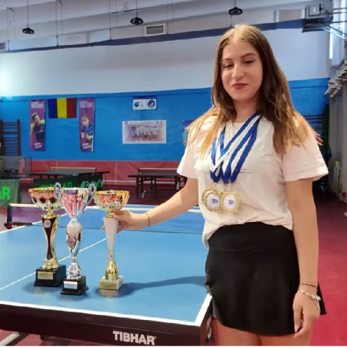 Bianca Mei-Rosu, campioană europeană la U19, a dominat competiția balcanică