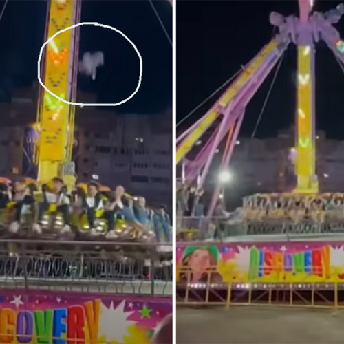 Un incident grav într-un parc de distracții din Bacau: o piesă de la motorete cade peste copii