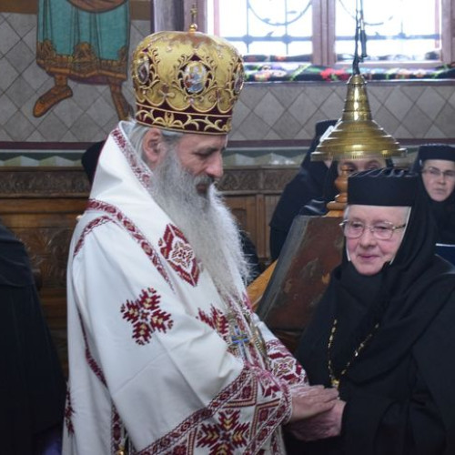 manastirea Vorona sărbătorește 91 de ani pentru maica Teofana Scântei