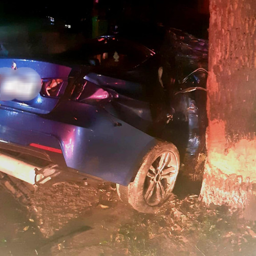 Accident rutier în Fripis: o victimă conștientă refuză transportul la spital