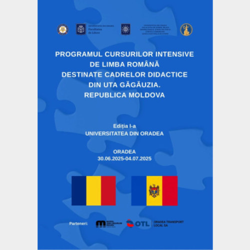 Universitatea din Oradea organizează în premieră o școală de vară pentru cadre didactice din Găgăuzia
