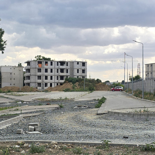 Stadiul lucrărilor la parcarea Dionisie cel Mic și parcul Stefanita Voda din Constanța