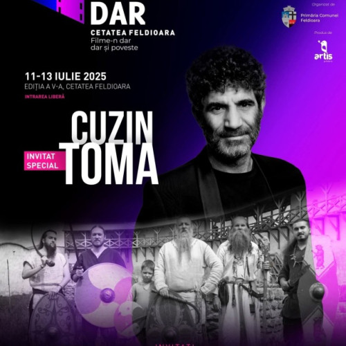 festivalul FilmeDar ajunge la a cincea ediție în cetatea Feldioara în perioada 11-13 iulie 2025