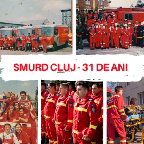 Smurd Cluj sărbătorește 31 de ani de la primul apel de urgență