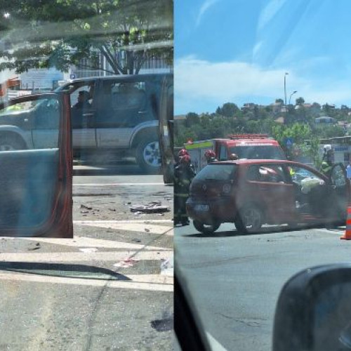 Accident rutier în cartierul Bartolomeu din Brașov