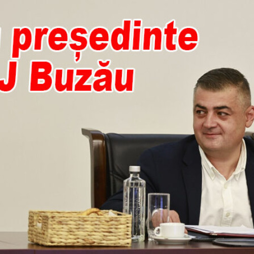 Adrian Petre devine noul președinte al CJ Buzău
