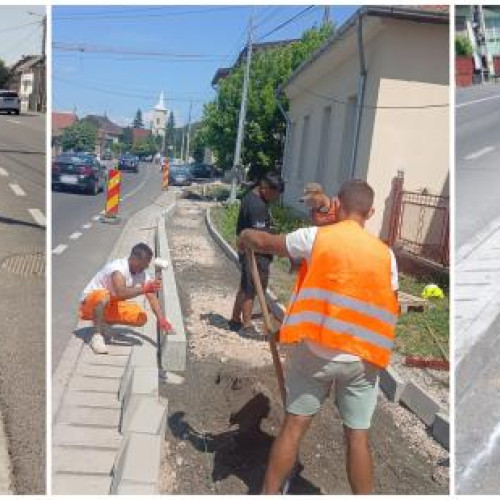 Modernizare a drumurilor din Chinteni, beneficii pentru localnici