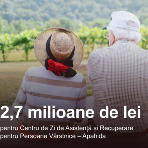 Noul centru de zi pentru persoanele în vârstă din comuna Apahida va deveni realitate în curând, după semnarea oficială a contractului de finanțare. Proiectul are o valoare totală de 2,7 milioane de lei, fiind susținut în mare parte de un sprijin financiar nerambursabil de 2,45 milioane de lei, iar restul de 0,25 milioane de lei fiind contribuția bugetului local, conform stiridecluj.ro.