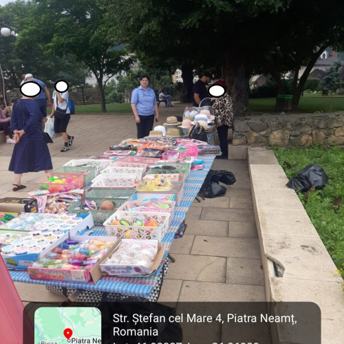 Mai multe amenzi și avertismente, în valoare de 12.000 de lei, aplicate comercianților fără autorizație la Piatra Neamț